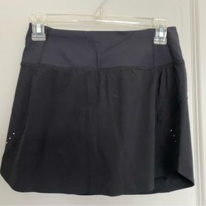 Athleta Black Athletic Skort